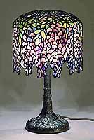 Pony Wisteria Tiffany Lamp