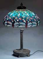 Dragonfly Tiffany lamp
