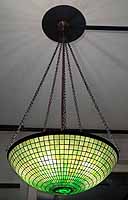 24" PARASOL CHANDELIER TIFFANY LAMP